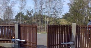 Купить распашные ворота из штакетника Елабуга, цена от 2777 руб.