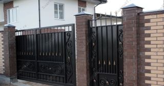 Купить распашные ворота кованные Елабуга, цена от 4872 руб.