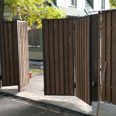 Купите и Закажите Ворота Гармошка: Лучшая Цена от 47823 руб, Установка под Ключ и Доставка в Елабуге и по Области